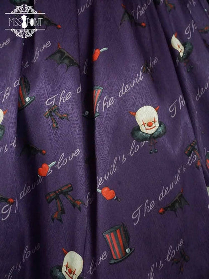 Halloween Lolita Gothic Jumper Skirt