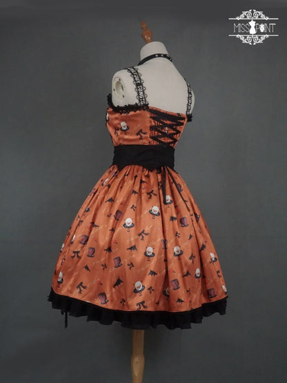 Halloween Lolita Gothic Jumper Skirt