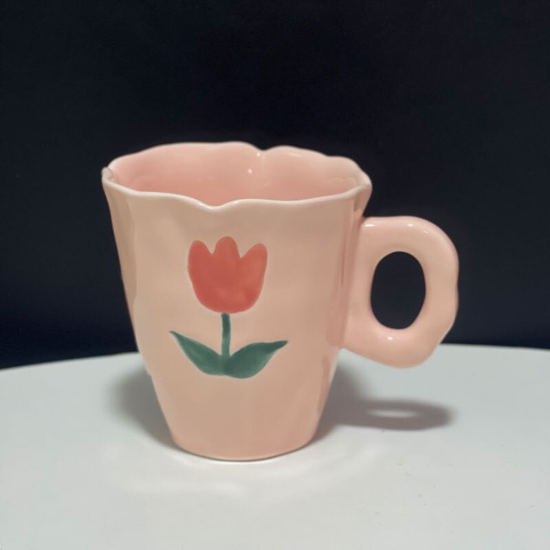 Ceramic Flower Cup And Saucer Set Wonderland Case