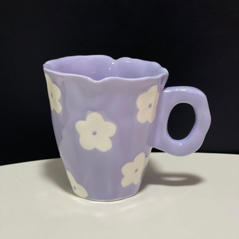 Ceramic Flower Cup And Saucer Set Wonderland Case