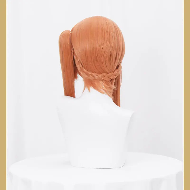 Honkai Star Rail Guinaifen Orange Side Ponytail Wig ON1187