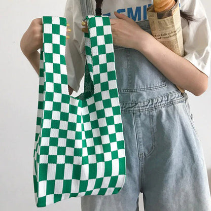 Sweet Checker Mini Tote Bag