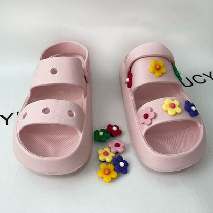 Kawaii Flower Sandals