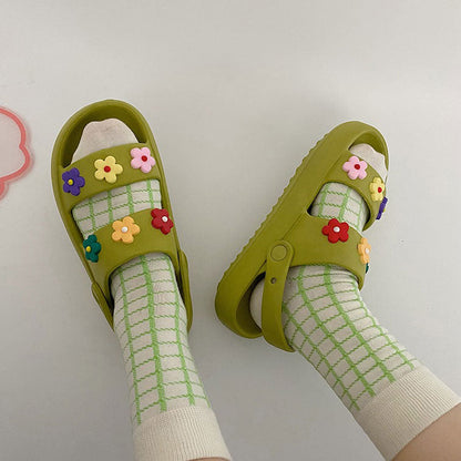 Kawaii Flower Sandals