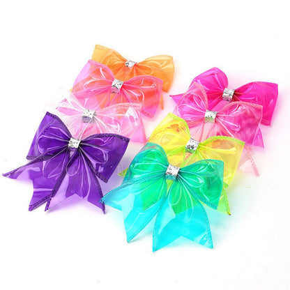 Sugar Color Aesthetic Bow Hair Clips