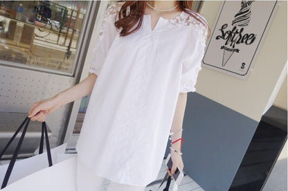 Lace Inset Blouse