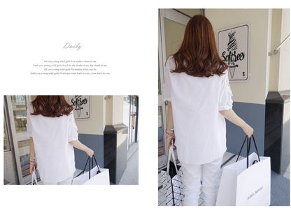 Lace Inset Blouse