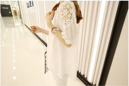 Lace Inset Blouse