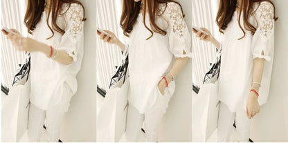 Lace Inset Blouse