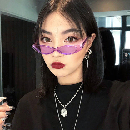 Retro Slim Cat Sunglasses Eye