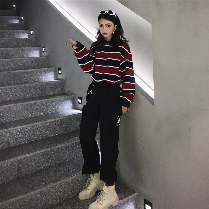 Striped Sweatshirt