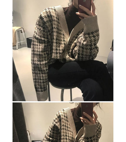 Patterned Cardigan