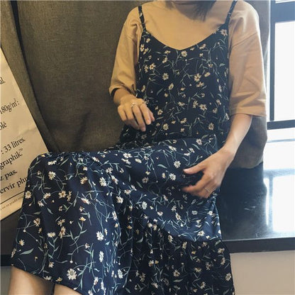 Floral Print Spaghetti