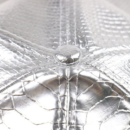 Faux Leather Baseball Cap