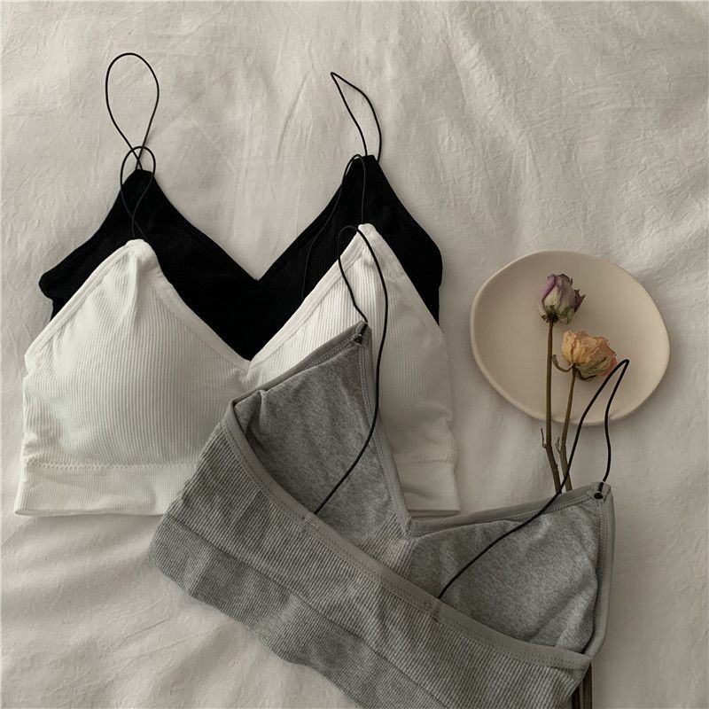 Wireless Ribbed Bra