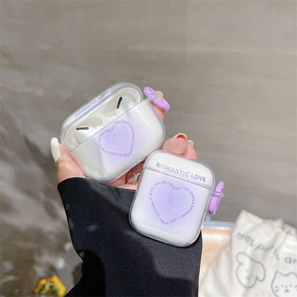 Lettering Heart AirPods / AirPods Pro Earphone Case Skin