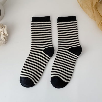 Set Of 3 Pairs: Striped Socks