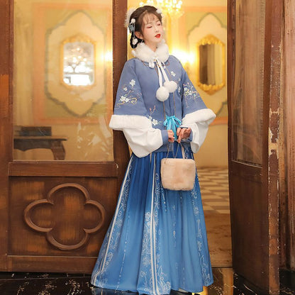 Hanfu Set Of 3 : Embroidered Square