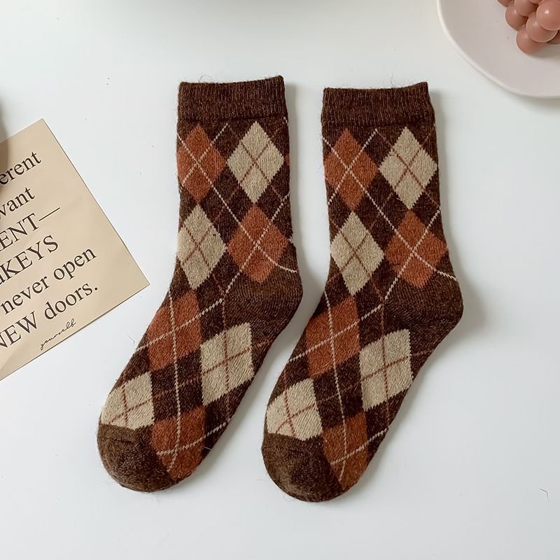 Set of 3: Argyle Socks