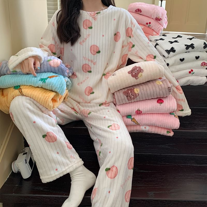 Print Pajama Set