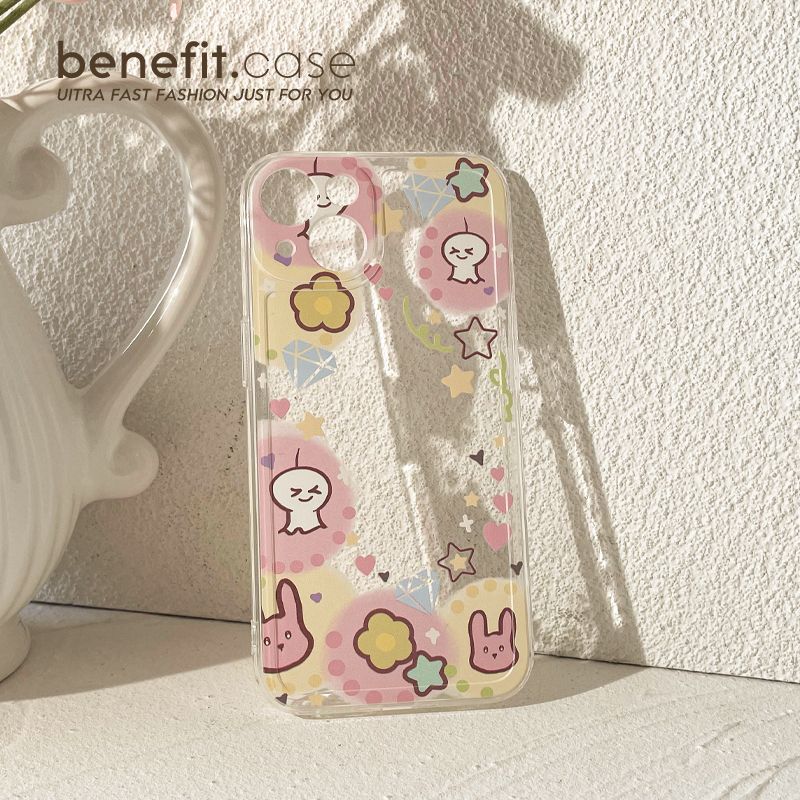 Transparent Case Cartoon Phone