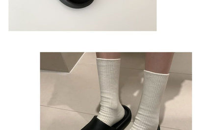 Plain Home Slippers