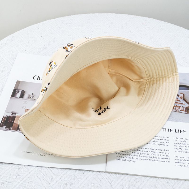 Bucket Cat Hat Reversible