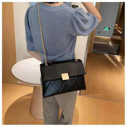 Sac à bandoulière à rabat en similicuir