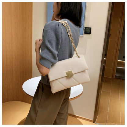 Sac à bandoulière à rabat en similicuir