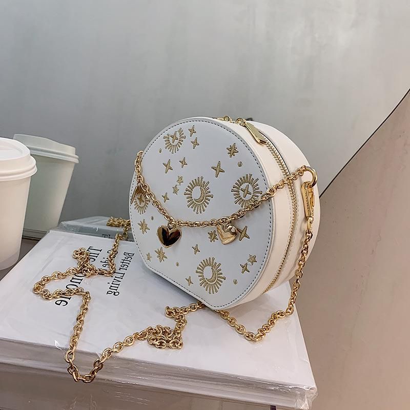 Bag Embroidered Crossbody Chain