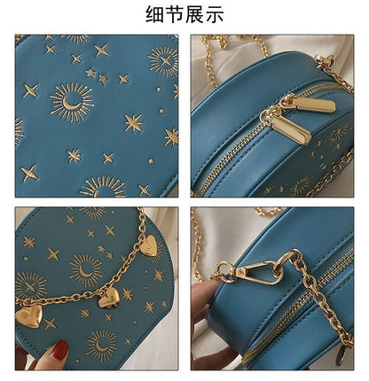 Bag Embroidered Crossbody Chain