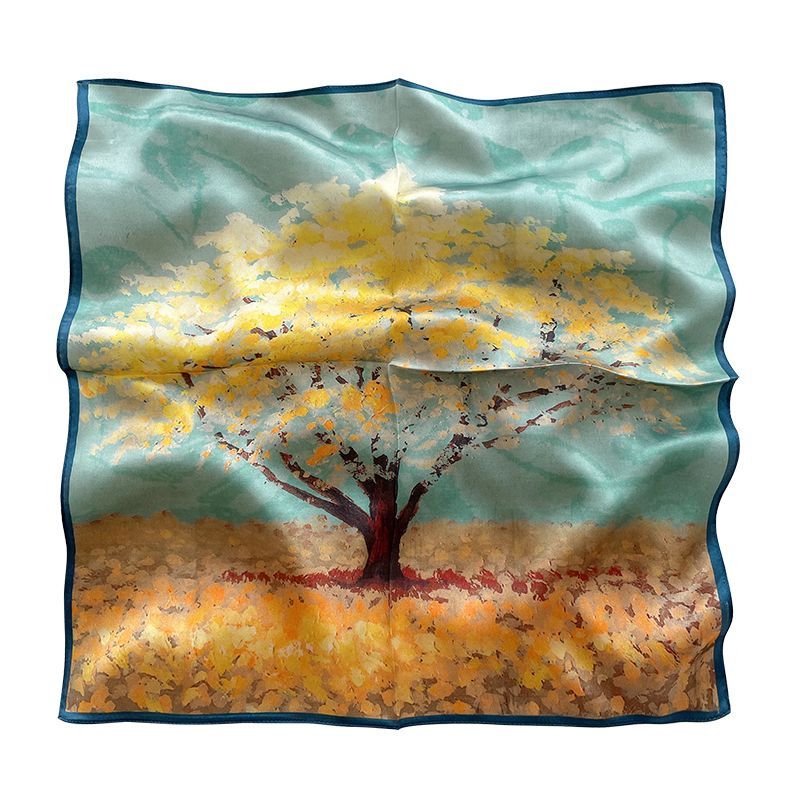 designs) Print Silk (various Scarf