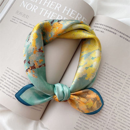 designs) Print Silk (various Scarf