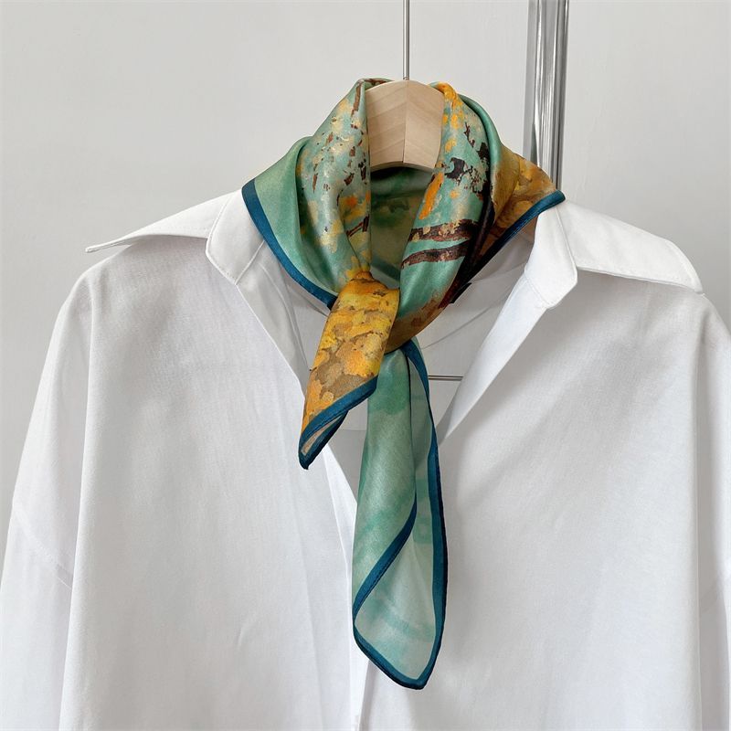 designs) Print Silk (various Scarf