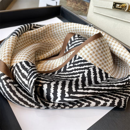 (various Scarf designs) Print Silk