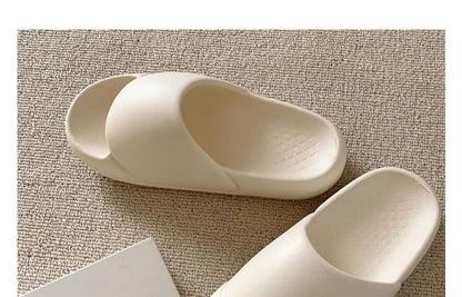 Plain Platform Home Slippers