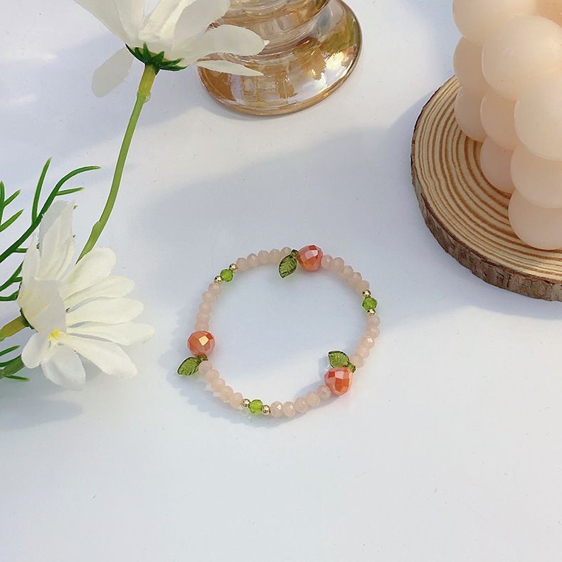 Crystal Fruit Bracelet Faux