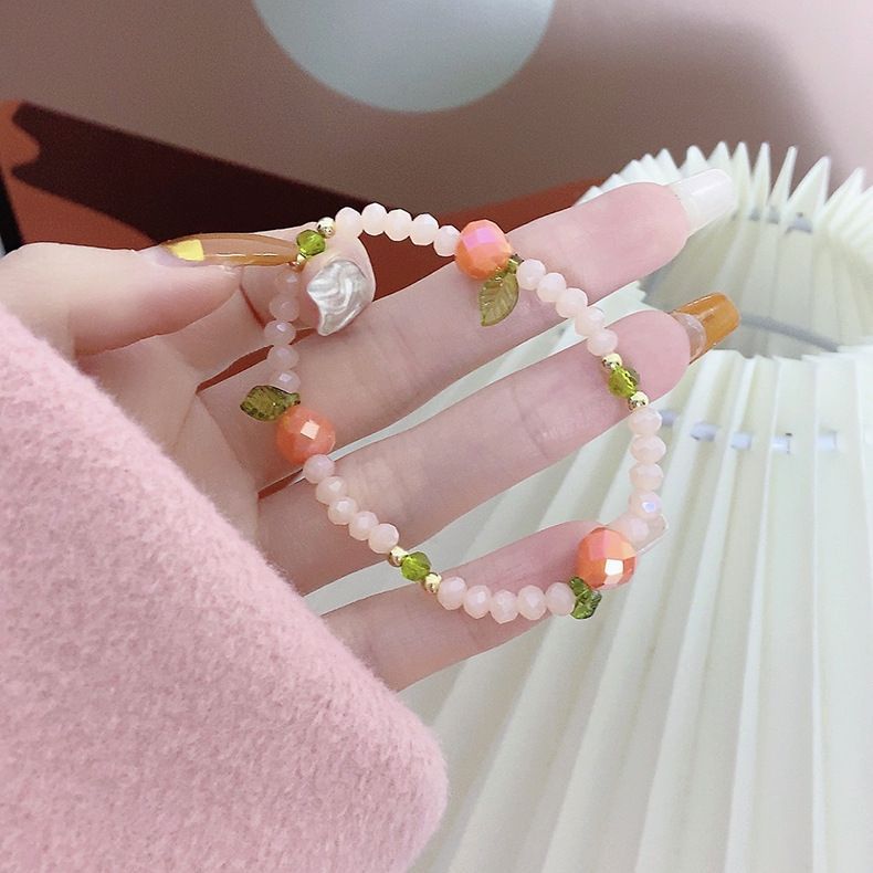 Crystal Fruit Bracelet Faux