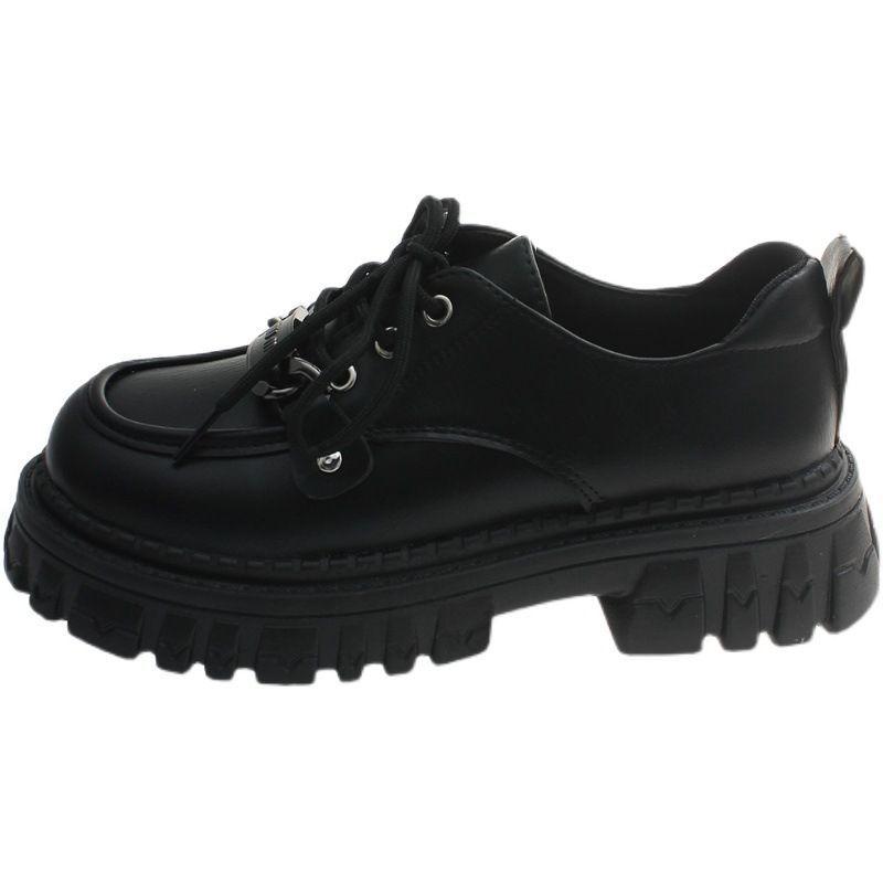 Shoes Lace-Up Platform