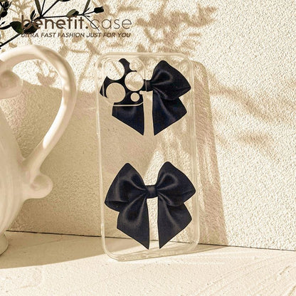 Phone Case Bow Transparent