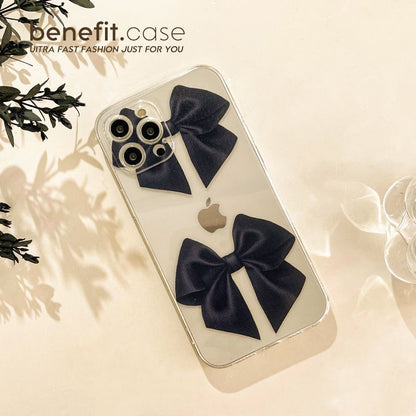 Phone Case Bow Transparent