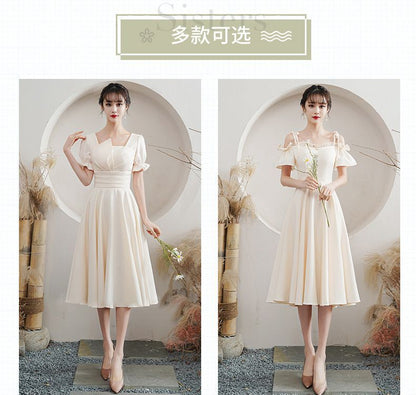 A-Line Bridesmaid Dress