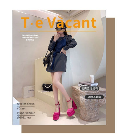 Sandals Chunky-Heel Platform