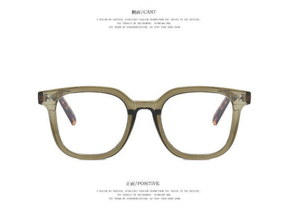 Resin Frame Eyeglasses
