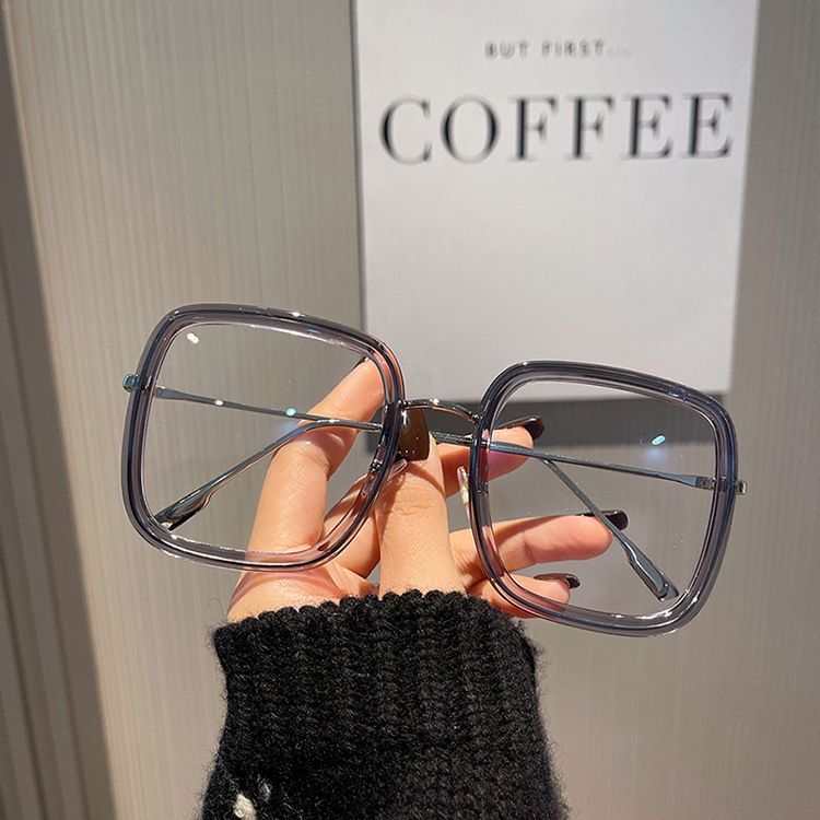 Square Eyeglasses Blue Blocking Light