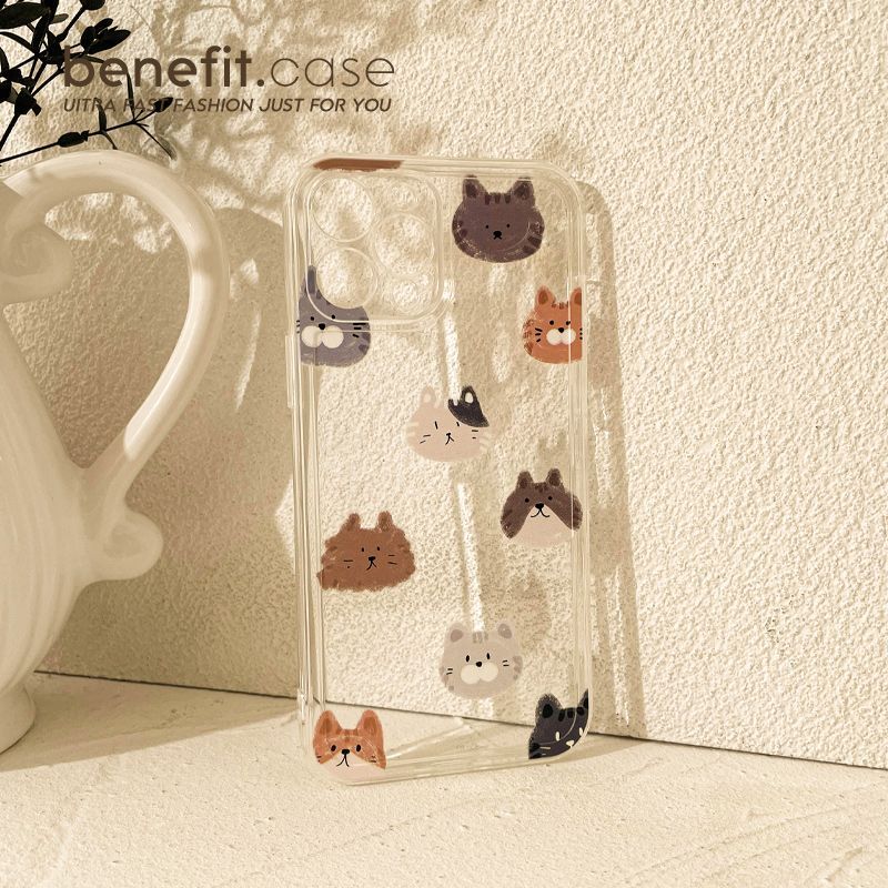 Case Cat Phone Transparent
