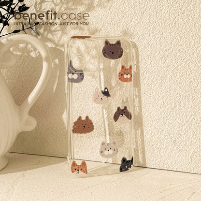 Case Cat Phone Transparent