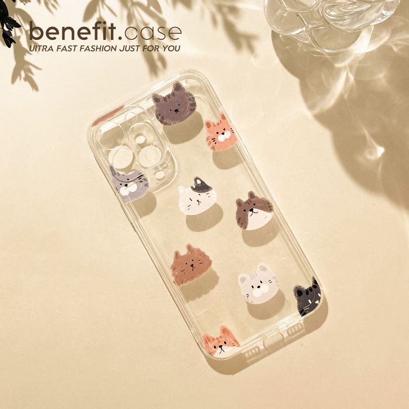 Case Cat Phone Transparent