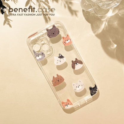 Case Cat Phone Transparent