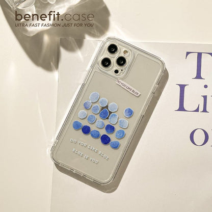 Dotted Transparent Case Phone
